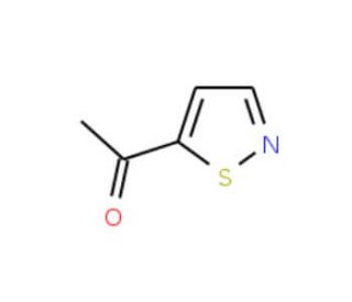 1-Isothiazol-5-yl-ethanone (CAS 3684-00-2) - chemical structure image