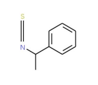 (1-isothiocyanatoethyl)benzene (CAS 32393-32-1) - chemical structure image