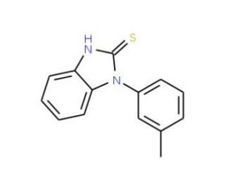 1-m-Tolyl-1H-benzoimidazole-2-thiol - chemical structure image