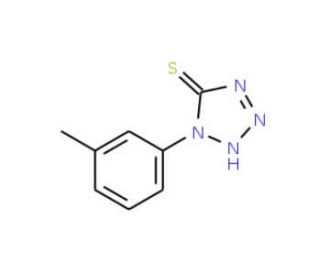 1-m-Tolyl-1H-tetrazole-5-thiol (CAS 41401-38-1) - chemical structure image