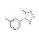 1-m-Tolyl-1H-tetrazole-5-thiol (CAS 41401-38-1) - chemical structure image