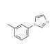 1-(m-Tolyl)imidazole (CAS 25364-43-6) - chemical structure image