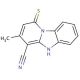 1-Mercapto-3-methyl-benzo[4,5]imidazo[1,2-a]pyridine-4-carbonitrile - chemical structure image