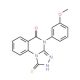 1-mercapto-4-(3-methoxyphenyl)[1,2,4]triazolo[4,3-a]quinazolin-5(4H)-one - chemical structure image