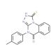 1-Mercapto-4-p-tolyl-4H-[1,2,4]triazolo[4,3-a]quinazolin-5-one - chemical structure image