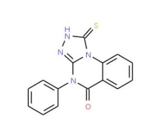 1-Mercapto-4-phenyl-4H-[1,2,4]triazolo[4,3-a]quinazolin-5-one - chemical structure image