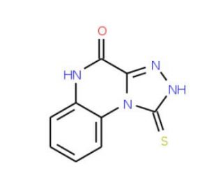 1-mercapto[1,2,4]triazolo[4,3-a]quinoxalin-4(5H)-one (CAS 540760-27-8) - chemical structure image