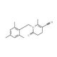 1-(Mesitylmethyl)-2-methyl-6-oxo-1,4,5,6-tetrahydro-3-pyridinecarbonitrile - chemical structure image