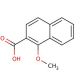 1-Methoxy-2-naphthoic acid (CAS 883-21-6) - chemical structure image