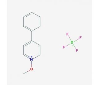 1-Methoxy-4-phenylpyridinium tetrafluoroborate (CAS 63123-42-2) - chemical structure image