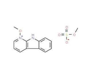 1-Methoxy-&alpha;-carboline-15N2 Methyl Sulfate Salt - chemical structure image