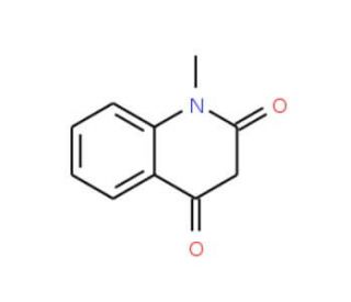 1-methyl-1,2,3,4-tetrahydroquinoline-2,4-dione (CAS 61469-95-2) - chemical structure image