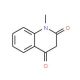 1-methyl-1,2,3,4-tetrahydroquinoline-2,4-dione (CAS 61469-95-2) - chemical structure image
