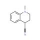 1-methyl-1,2,3,4-tetrahydroquinoline-4-carbonitrile - chemical structure image