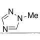 1-Methyl-1,2,4-triazole (CAS 6086-21-1) - chemical structure image
