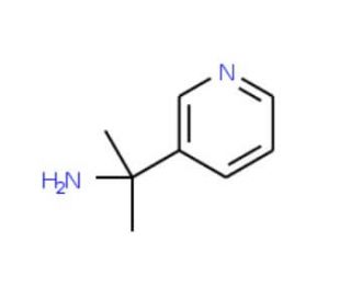 1-Methyl-1-pyridin-3-yl-ethylamine (CAS 99980-40-2) - chemical structure image