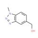 (1-Methyl-1H-1,2,3-benzotriazol-5-yl)methanol (CAS 120321-72-4) - chemical structure image