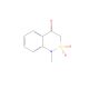 1-Methyl-1H-2,1-benzothiazin-4(3H)-one 2,2-dioxide (CAS 7117-31-9) - chemical structure image