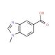 1-Methyl-1H-benzimidazole-5-carboxylic acid (CAS 53484-17-6) - chemical structure image