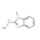 (1-Methyl-1H-benzoimidazol-2-yl)-hydrazine (CAS 7022-37-9) - chemical structure image
