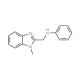 (1-Methyl-1H-benzoimidazol-2-ylmethyl)-phenyl-amine - chemical structure image