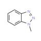 1-Methyl-1H-benzotriazole (CAS 13351-73-0) - chemical structure image