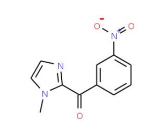 (1-Methyl-1H-imidazol-2-yl)-(3-nitro-phenyl)-methanone (CAS 32902-21-9) - chemical structure image