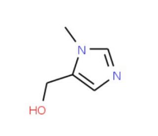 (1-Methyl-1H-imidazol-5-yl)methanol (CAS 38993-84-9) - chemical structure image