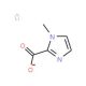 1-Methyl-1H-imidazole-2-carboxylic acid lithiumsalt - chemical structure image