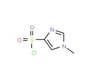 1-Methyl-1H-imidazole-4-sulphonyl chloride (CAS 137049-00-4) - chemical structure image