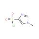 1-Methyl-1H-imidazole-4-sulphonyl chloride (CAS 137049-00-4) - chemical structure image