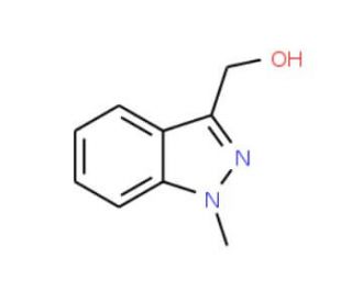 (1-Methyl-1H-indazol-3-yl)methanol (CAS 1578-96-7) - chemical structure image