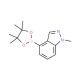 1-Methyl-1H-indazole-4-boronic acid pinacol ester (CAS 885698-94-2) - chemical structure image