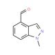 1-Methyl-1H-indazole-4-carboxaldehyde (CAS 1053655-56-3) - chemical structure image