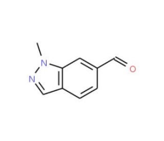 1-Methyl-1H-indazole-6-carbaldehyde (CAS 1092351-51-3) - chemical structure image