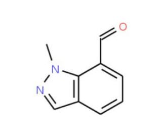 1-Methyl-1H-indazole-7-carbaldehyde (CAS 951030-58-3) - chemical structure image