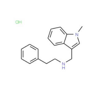 (1-Methyl-1H-indol-3-ylmethyl)-phenethyl-aminehydrochloride - chemical structure image