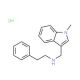 (1-Methyl-1H-indol-3-ylmethyl)-phenethyl-aminehydrochloride - chemical structure image