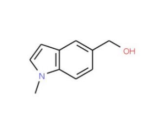 (1-Methyl-1H-indol-5-yl)methanol (CAS 448967-90-6) - chemical structure image