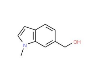 (1-Methyl-1H-indol-6-yl)methanol (CAS 199590-00-6) - chemical structure image