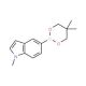 1-Methyl-1H-indole-5-boronic acid 2,2-dimethyl propane diol-1,3-cyclic ester - chemical structure image