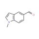 1-Methyl-1H-indole-5-carboxaldehyde (CAS 90923-75-4) - chemical structure image