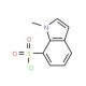 1-Methyl-1H-indole-7-sulphonyl chloride (CAS 941716-95-6) - chemical structure image