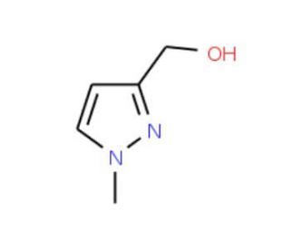 (1-Methyl-1H-pyrazol-3-yl)methanol (CAS 84547-62-6) - chemical structure image
