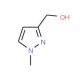 (1-Methyl-1H-pyrazol-3-yl)methanol (CAS 84547-62-6) - chemical structure image