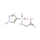 {[(1-methyl-1H-pyrazol-4-yl)sulfonyl]amino}acetic acid - chemical structure image