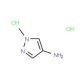 1-Methyl-1H-pyrazol-4-ylamine dihydrochloride - chemical structure image