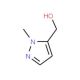 (1-Methyl-1H-pyrazol-5-yl)methanol (CAS 84547-61-5) - chemical structure image