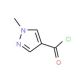 1-Methyl-1H-pyrazole-4-carbonyl chloride (CAS 79583-19-0) - chemical structure image