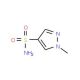 1-methyl-1H-pyrazole-4-sulfonamide - chemical structure image